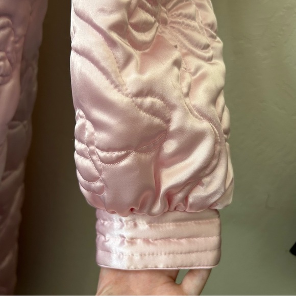 Vintage 50s Coquette Bow Puffer I. Magnin Coat - Picture 11 of 13